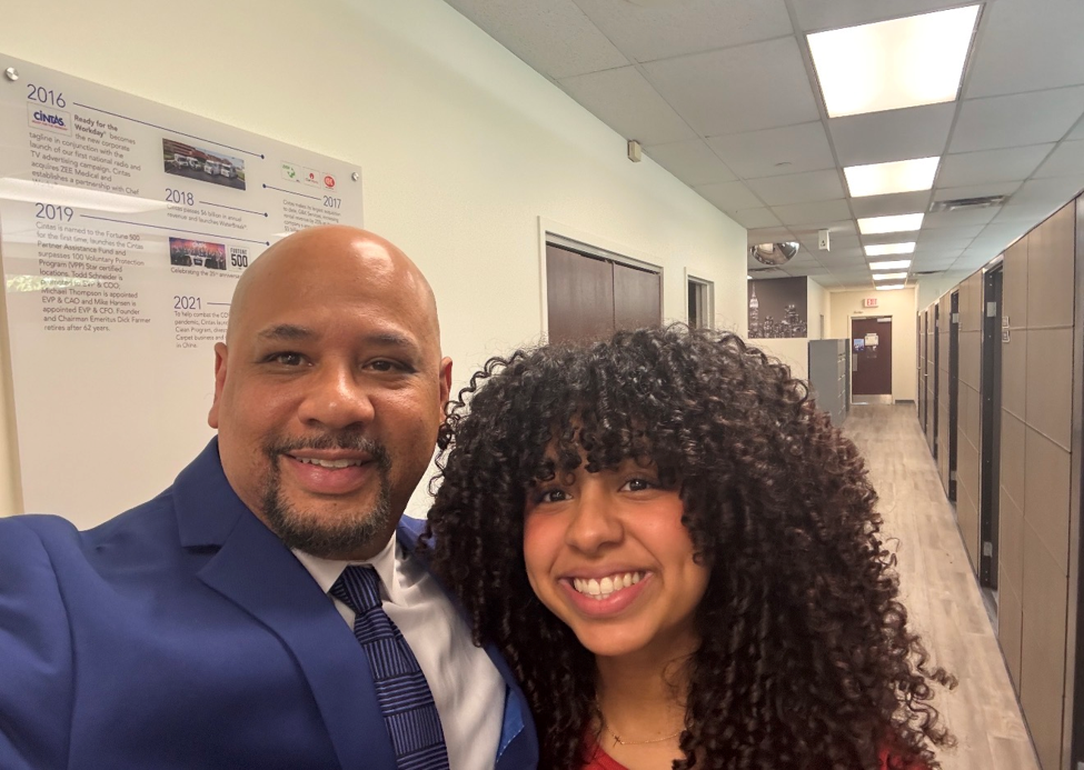 Father and daughter in office
